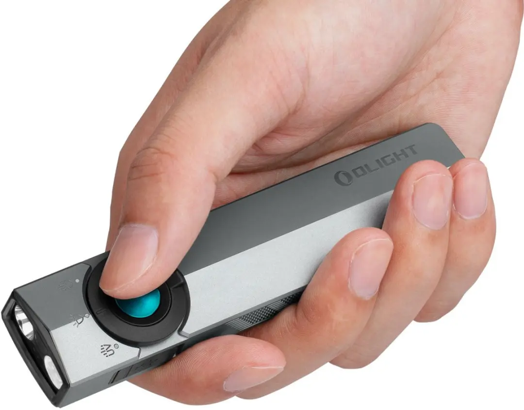 Olight ArkPro Zaklamp - 1500 lm - Silver Graphite - afbeelding 4 van 6