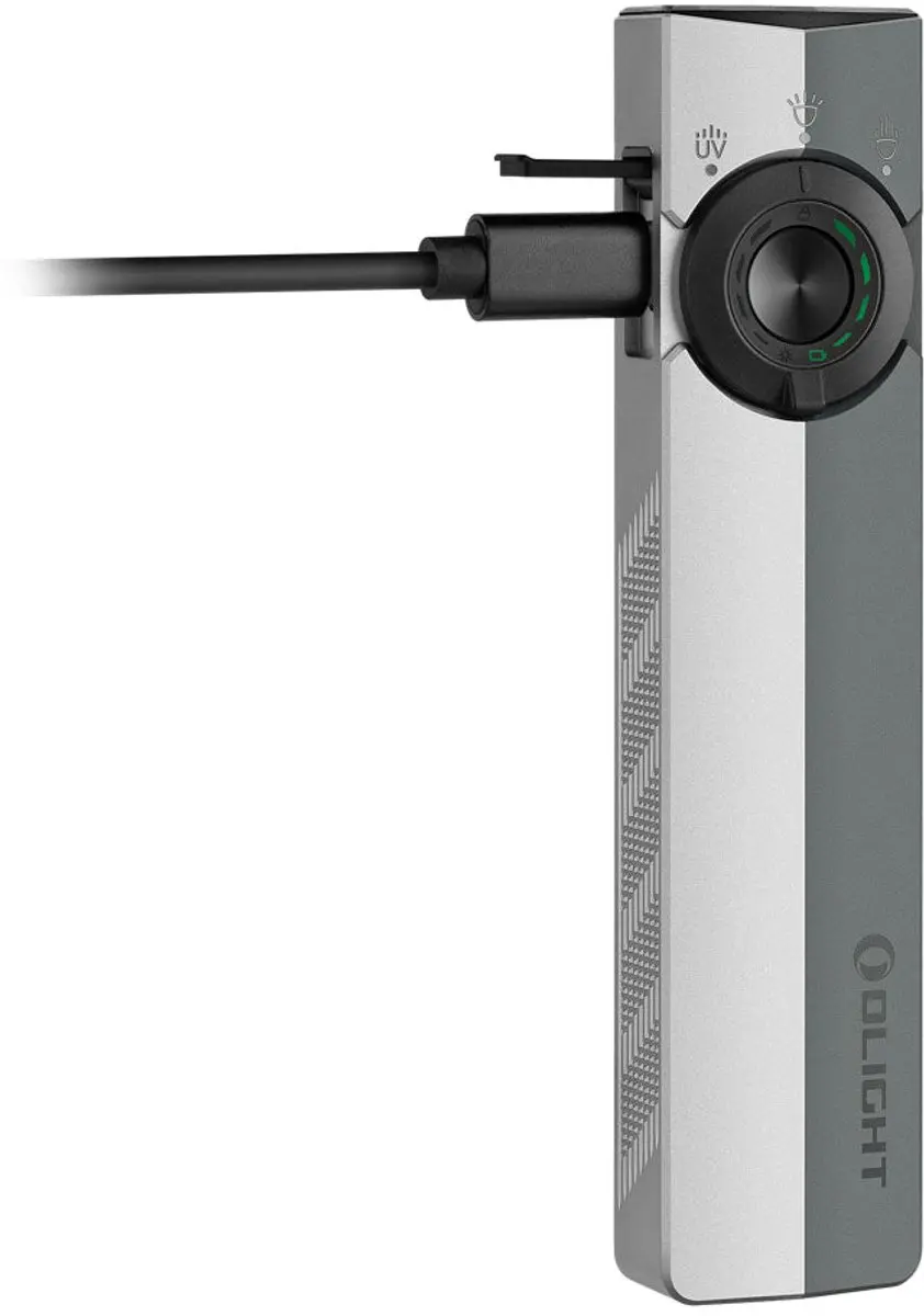 Olight ArkPro Zaklamp - 1500 lm - Silver Graphite - afbeelding 5 van 6
