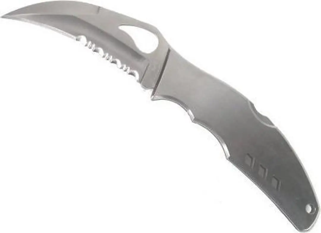 Spyderco Zakmes Byrd Crossbill Silver 8Cr13MoV CE