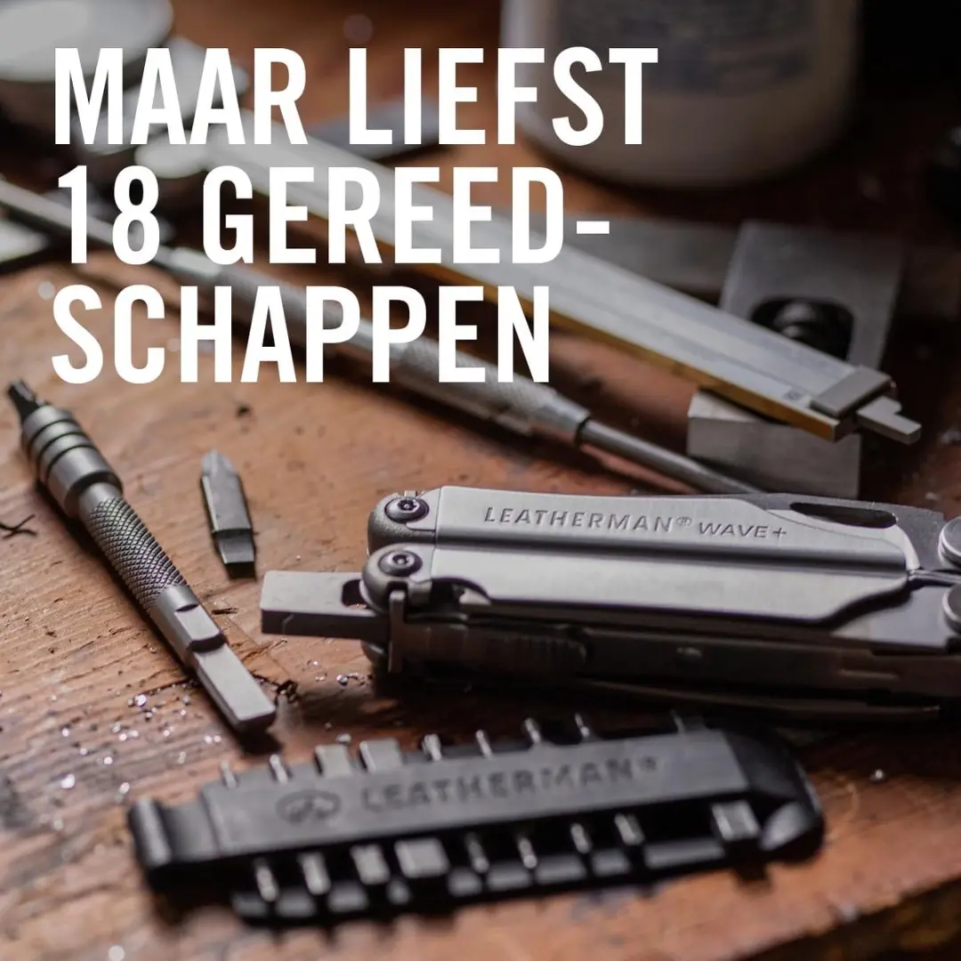 Leatherman Wave+ Multi-Tool 18-in-1 - Grijs - afbeelding 3 van 6