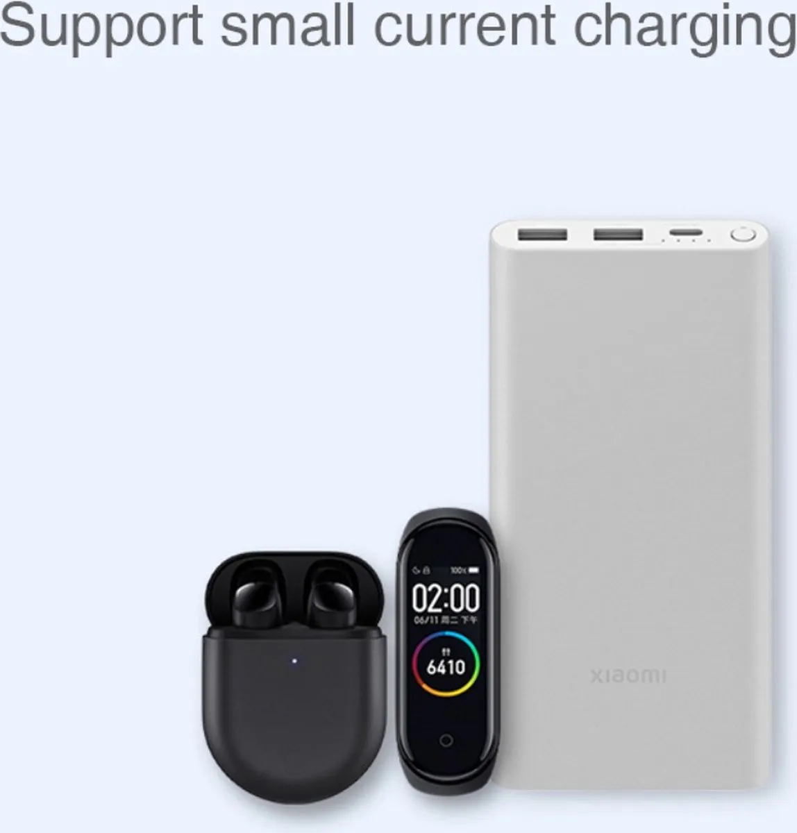 Xiaomi PB100DZM PowerBank 10000mAh - 22.5W - 3 Poorten - Zilver