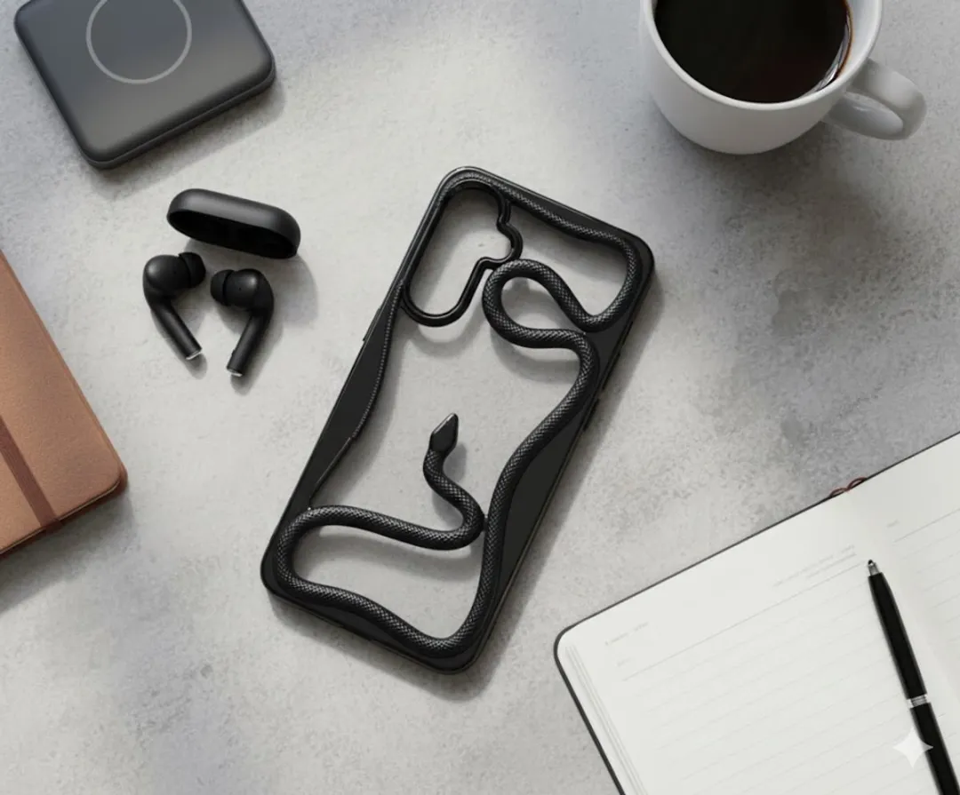 NUVEX Slang Design Hoesje Samsung Galaxy A26 - Zwart