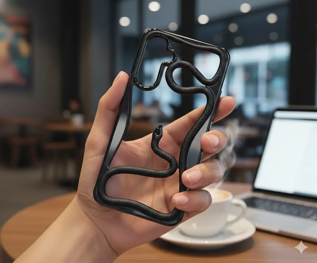 NUVEX Slang Design Hoesje Samsung Galaxy A26 - Zwart