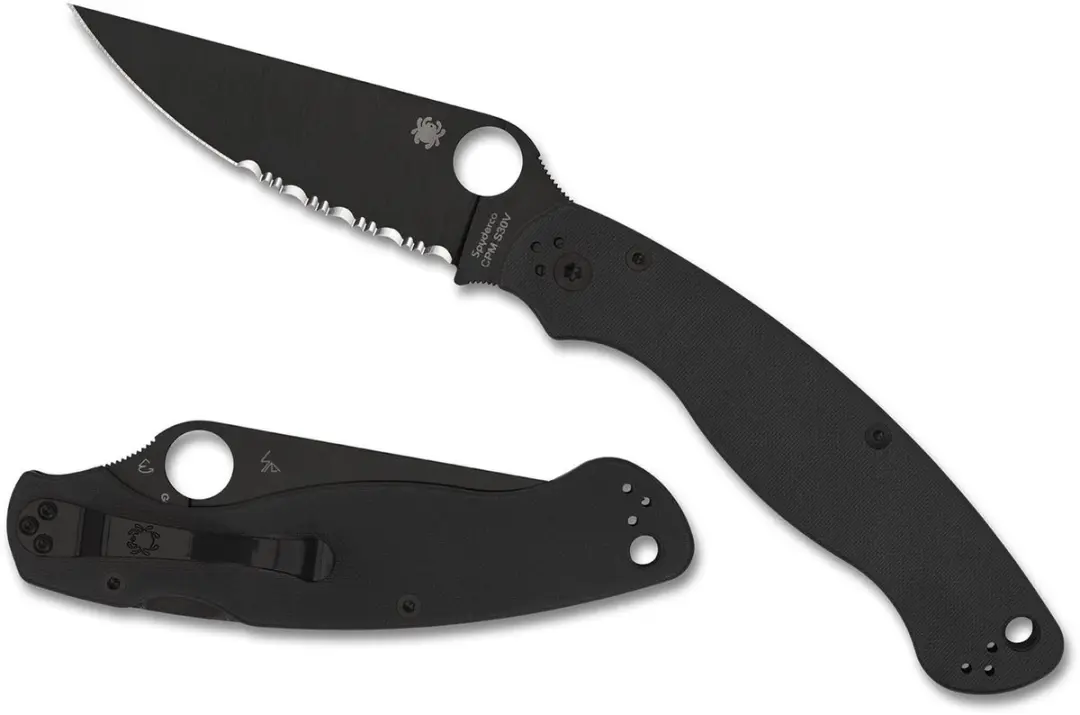 Spyderco Military 2 Black / Black CPM S30V SE