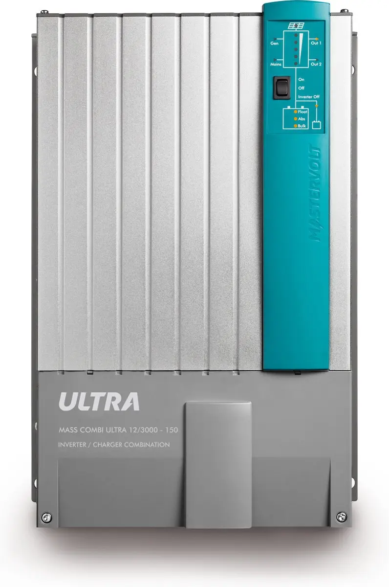 Mastervolt 38013000 Mass Combi Ultra Omvormer/Acculader 12/3000-150 (230 V)