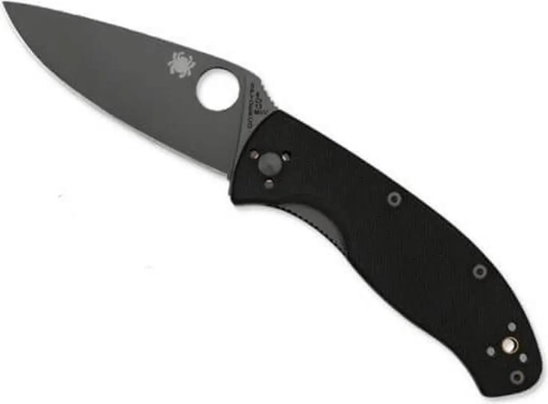 Spyderco zakmes Tenacious PE BK  glad lemmet