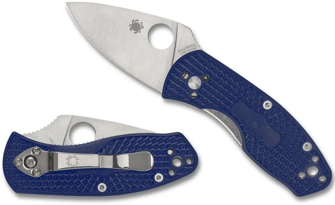 Spyderco Zakmes Ambitious Lightweight Blue CPM S35VN PE