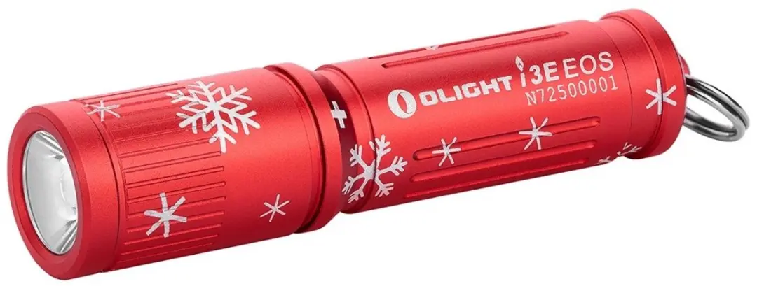 Olight I3E EOS Snowflake Red Limited Edition