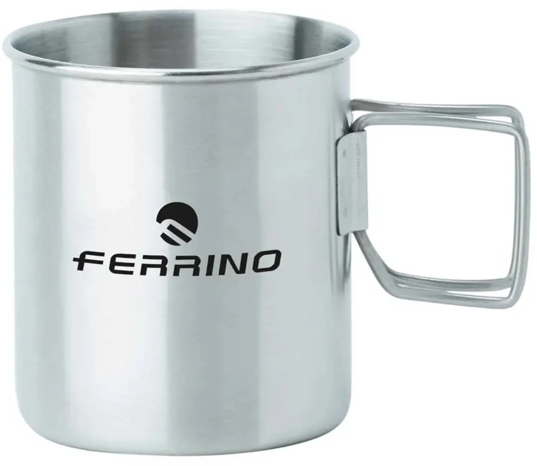 Ferrino Stainless Steel Mok Grijs