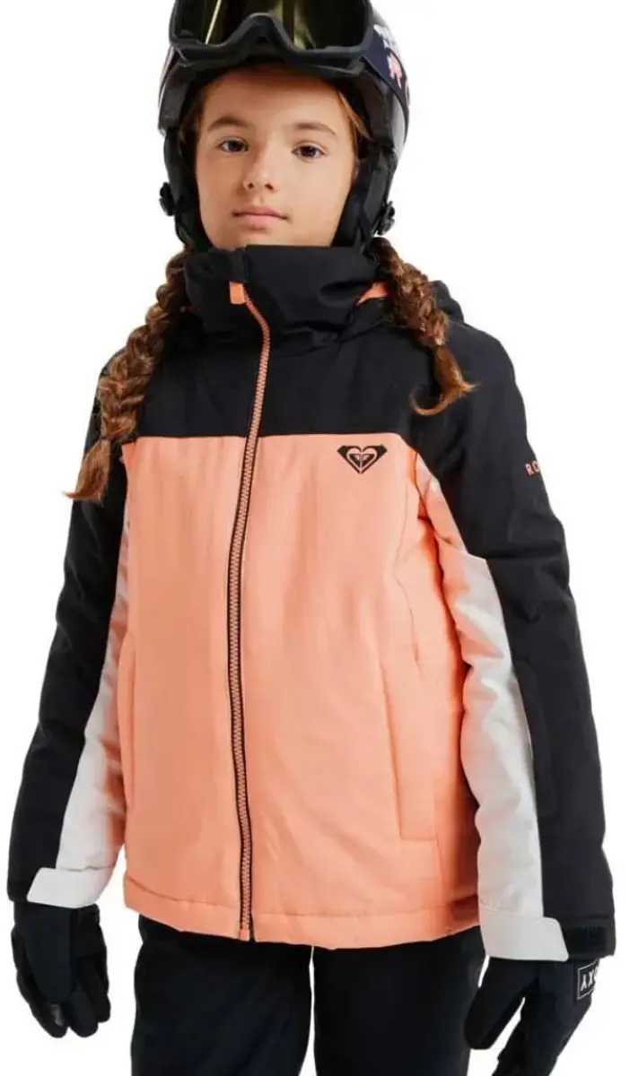 Roxy Galaxy Skijack Meisjes - Coral Chic - 140 - afbeelding 6 van 6