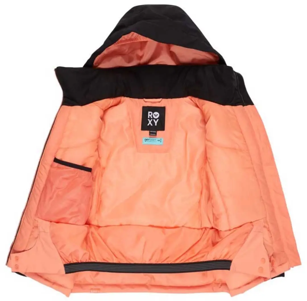 Roxy Galaxy Skijack Meisjes - Coral Chic - 140 - afbeelding 4 van 6