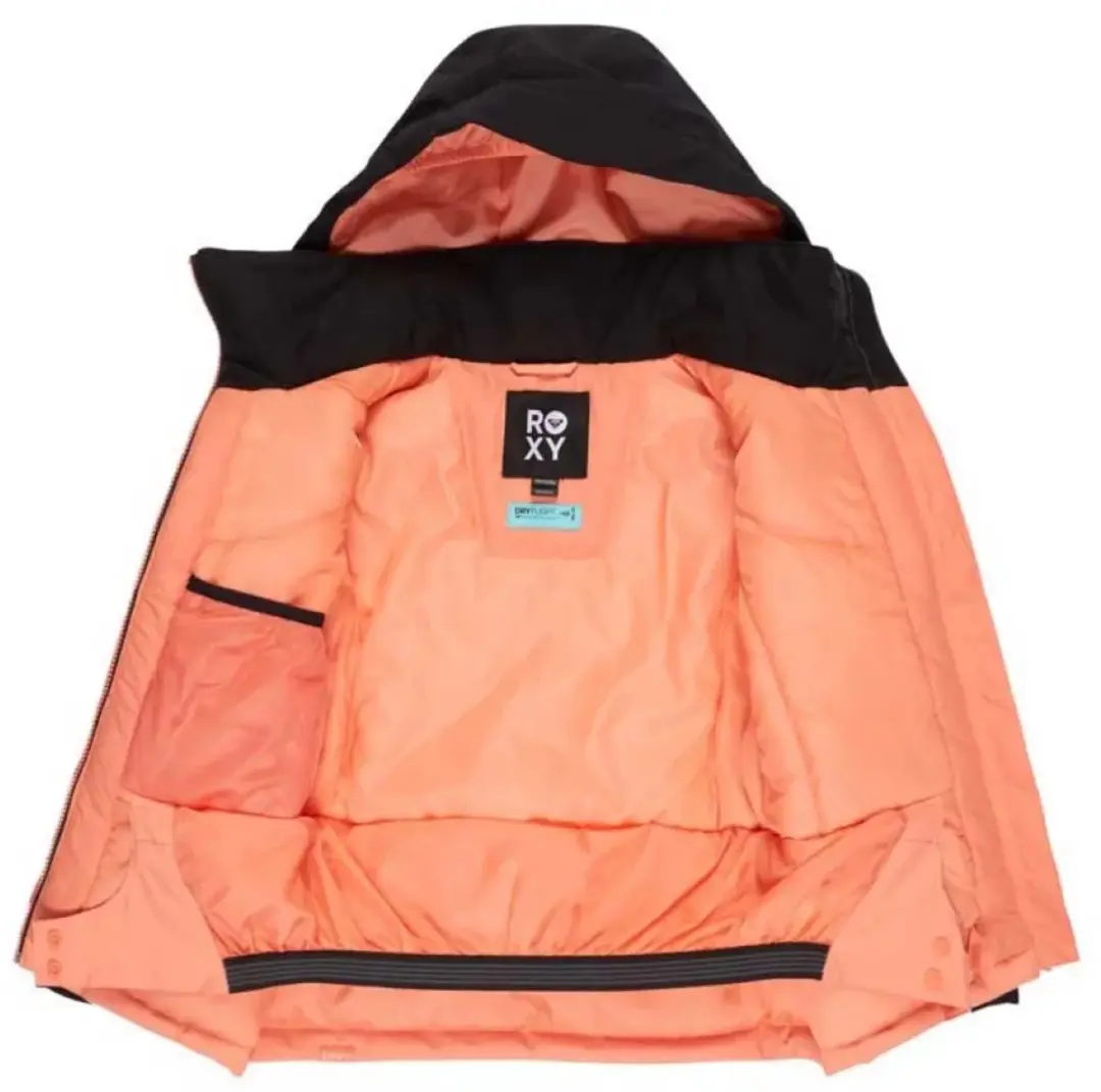 Roxy Galaxy Skijack Meisjes - Coral Chic - 140 - afbeelding 5 van 6