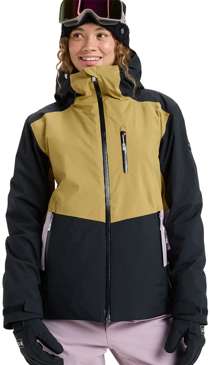 Roxy Storm Dash Jas Zwart M Vrouw