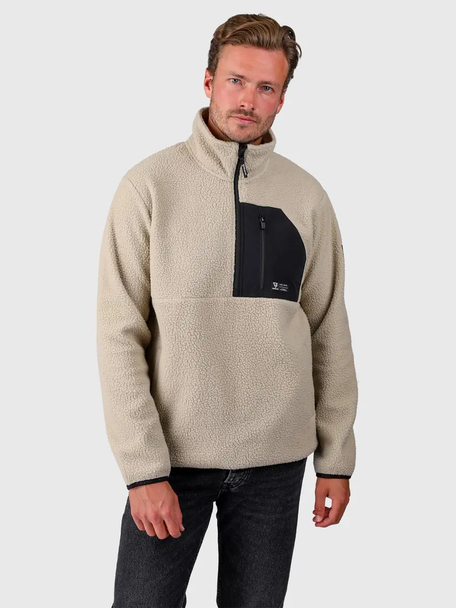 Brunotti Kelstyn Heren Fleece | Zwart