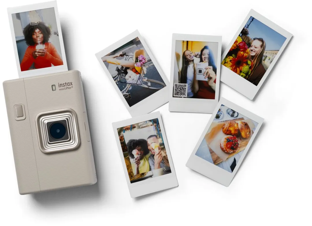 FUJIFILM instax mini LiPlay Sand Beige