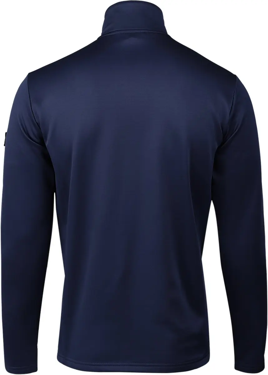 Brunotti - Heros Snow Fleece Heren - Indigo Blue - Fleece Vest - Wintersport Kleding - Tricot Fleece - XXXL - afbeelding 5 van 6