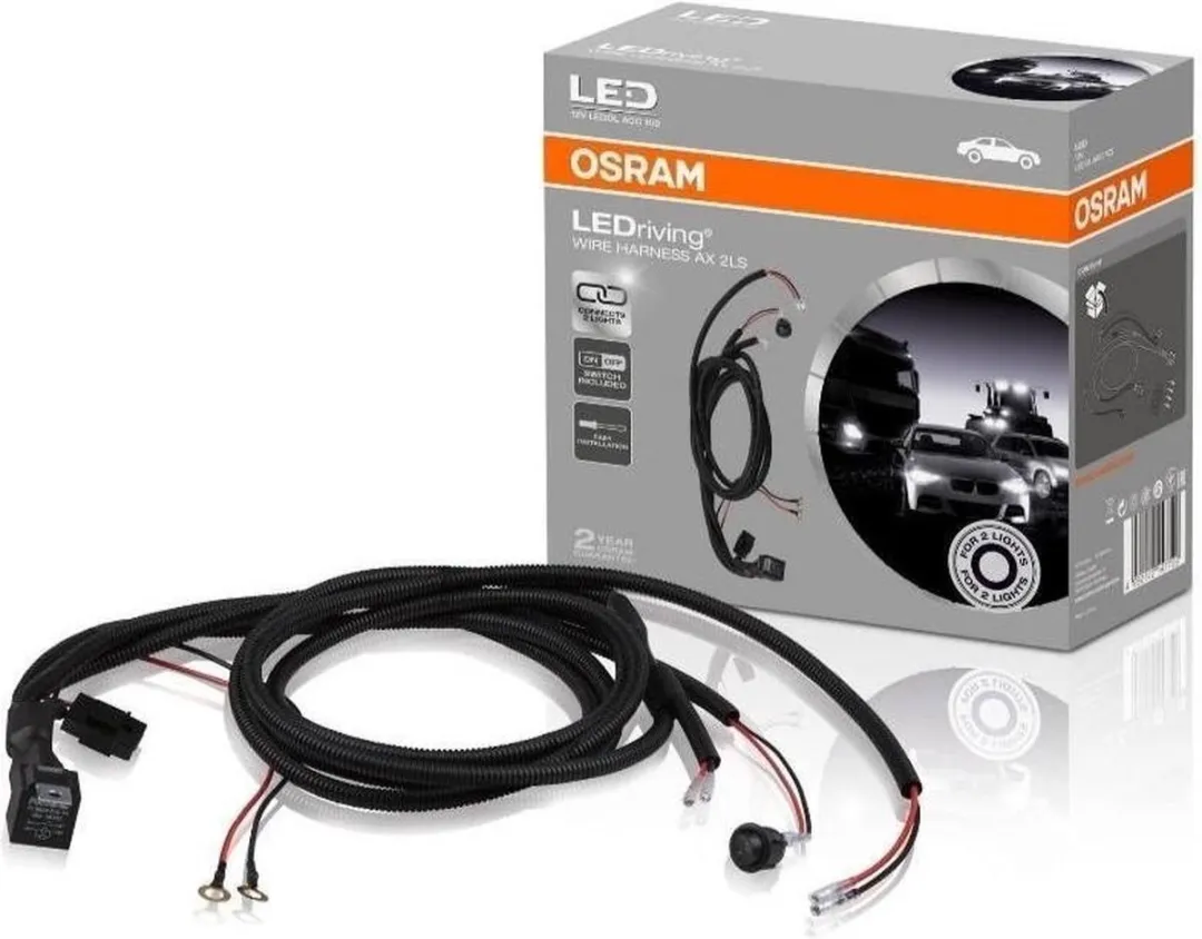 Osram Wire Harness AX 2LS LEDDL Aansluitkabel 12V - 2 Stuks - afbeelding 2 van 6