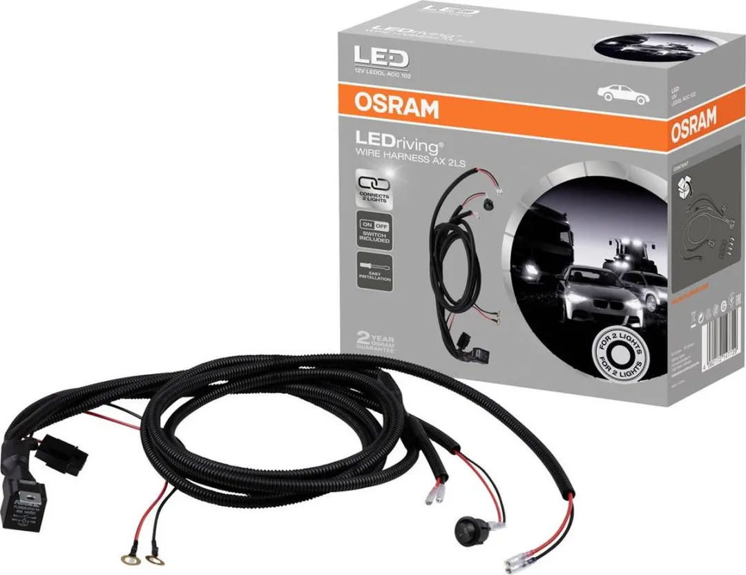 Osram Wire Harness AX 2LS LEDDL Aansluitkabel 12V