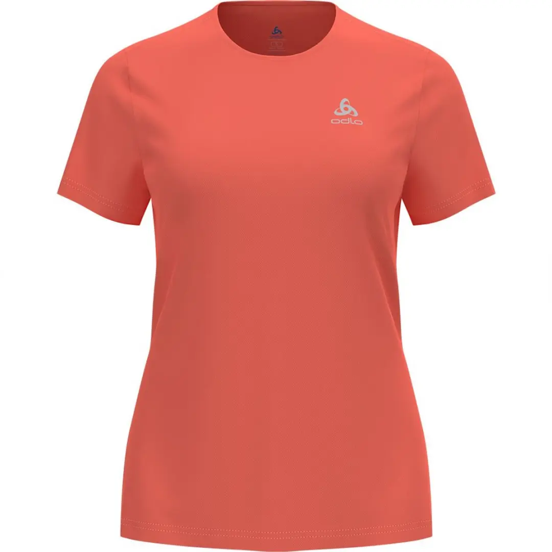 Odlo Cardada T-shirt Met Korte Mouwen Oranje M Vrouw
