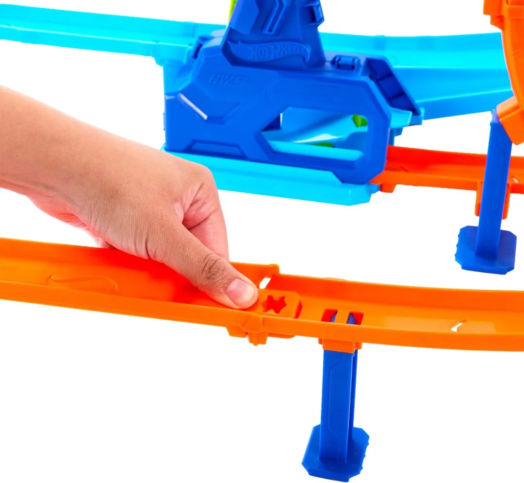 Hot Wheels Stuntbaan Snelle Lanceringscycloon 1:64 - JHK73