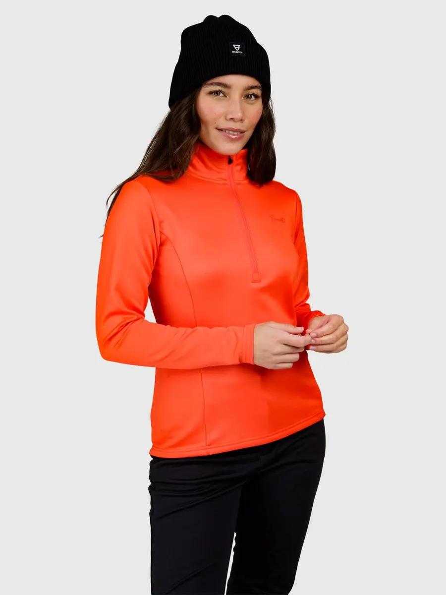 Brunotti - Heronne Snow Fleece Dames - Grenadine - Fleece Vest - Wintersport Kleding - Tricot Fleece - L - afbeelding 4 van 6