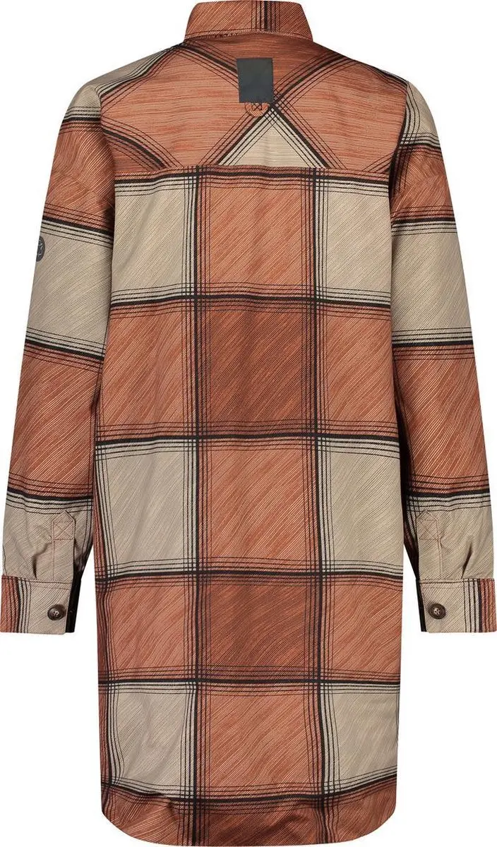 AGU Winter Oversized Rain Shirt Urban Outdoor Dames - Oranje - XXL - afbeelding 4 van 6