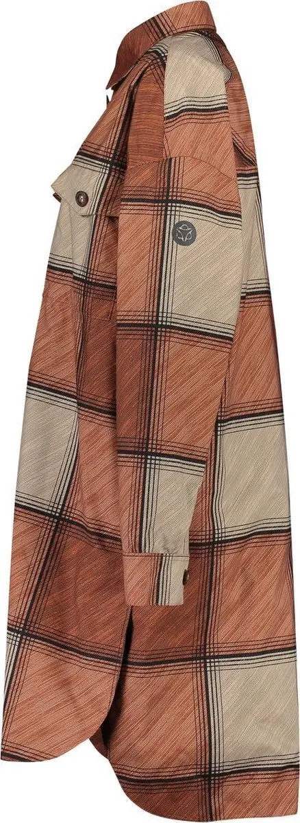 AGU Winter Oversized Rain Shirt Urban Outdoor Dames - Oranje - XXL - afbeelding 5 van 6