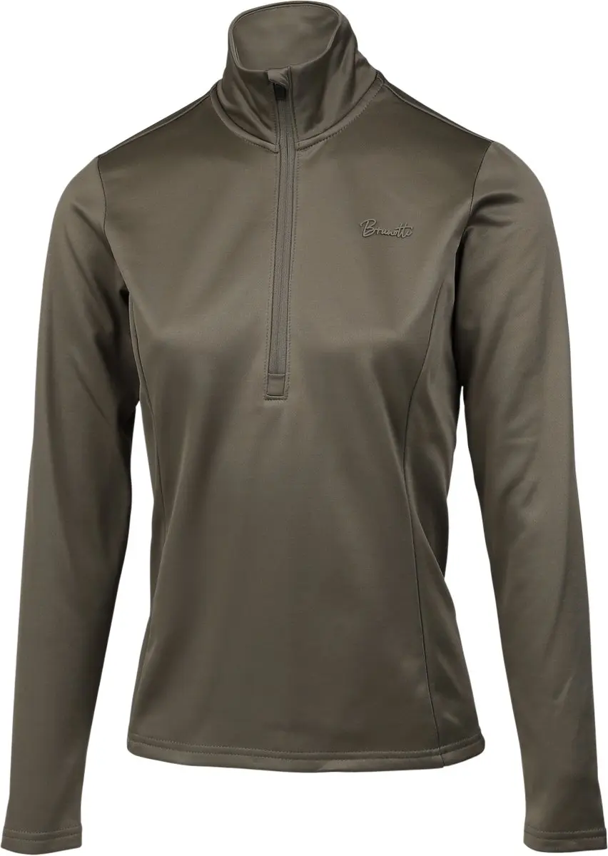 Brunotti Heronne Dames Fleece Trui - Dusky Green - afbeelding 3 van 6