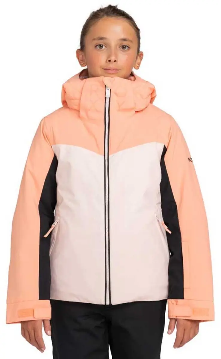 Roxy Free Jet Block Jas Roze 16 Years Meisje