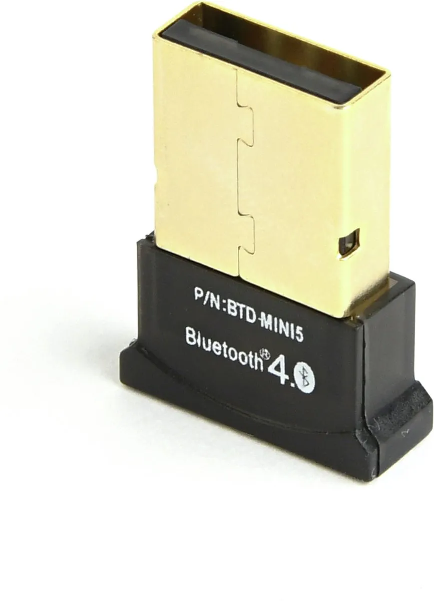 Gembird BTD-MINI5 Bluetooth Adapter USB 2.0 - Zwart