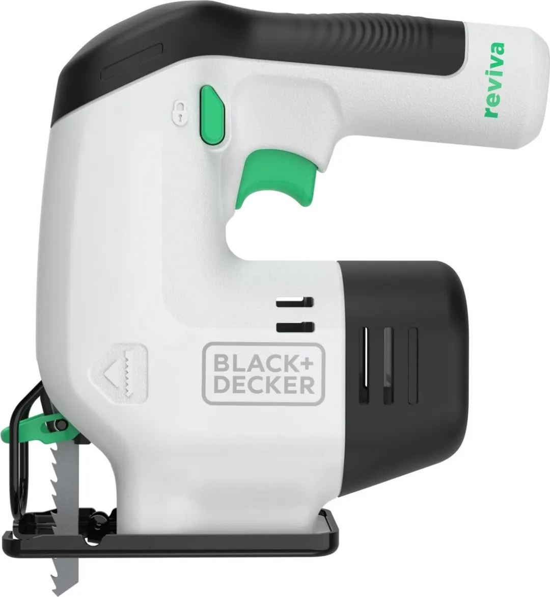 BLACK+DECKER Reviva REVJ12C-QW Decoupeerzaag - 12V