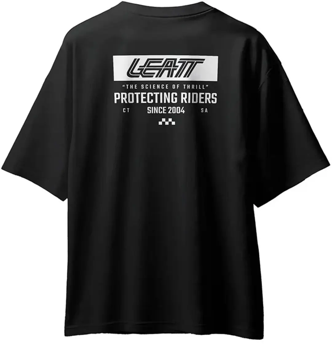 Leatt Promo V25 T-shirt Met Korte Mouwen Zwart L