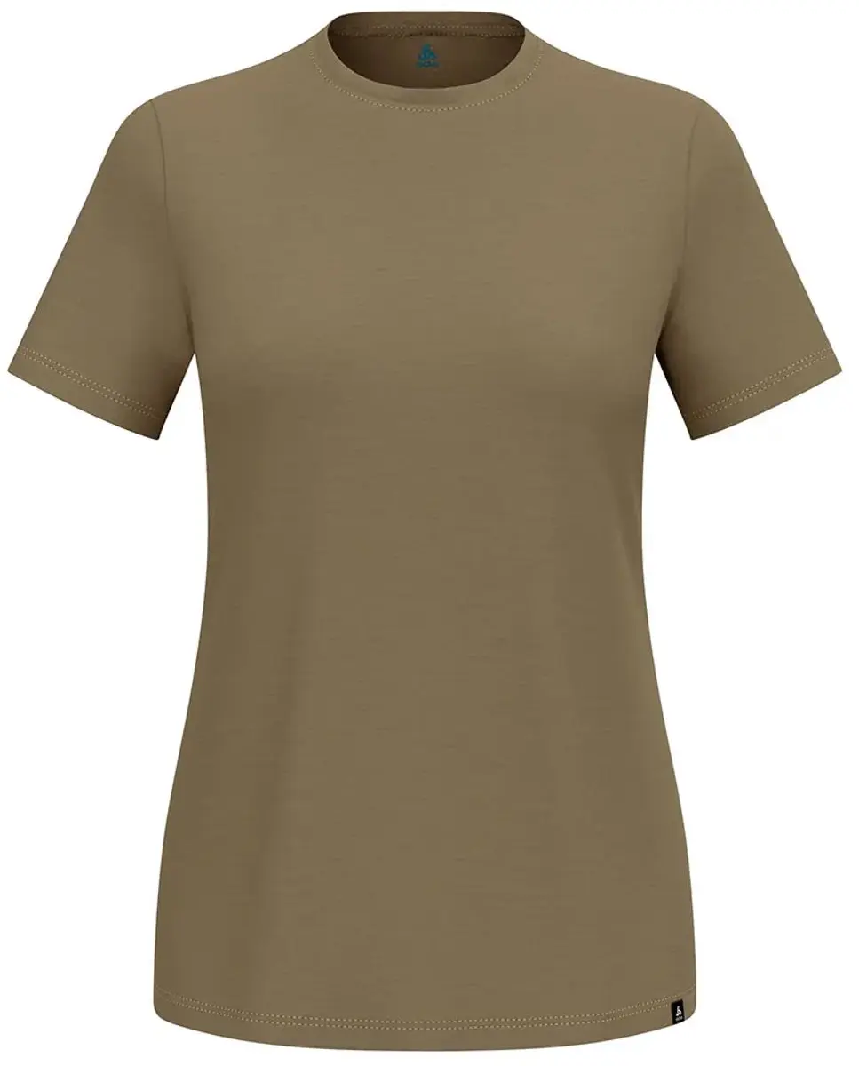 Odlo Merino 160 T-shirt Met Korte Mouwen Groen M Vrouw