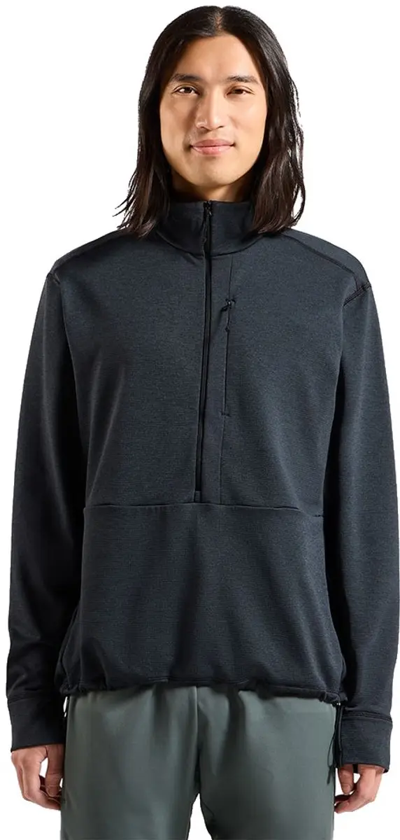 Odlo Grid Fleece Halve Rits Heren