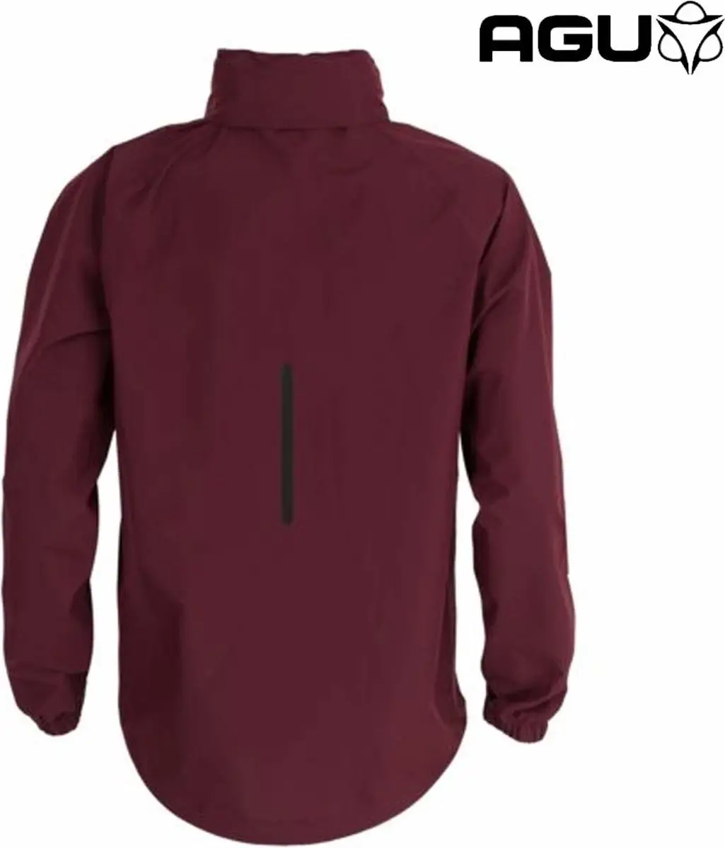 AGU Essential Kids Regenjas Poray 5000 - Rood - 140 - afbeelding 3 van 6