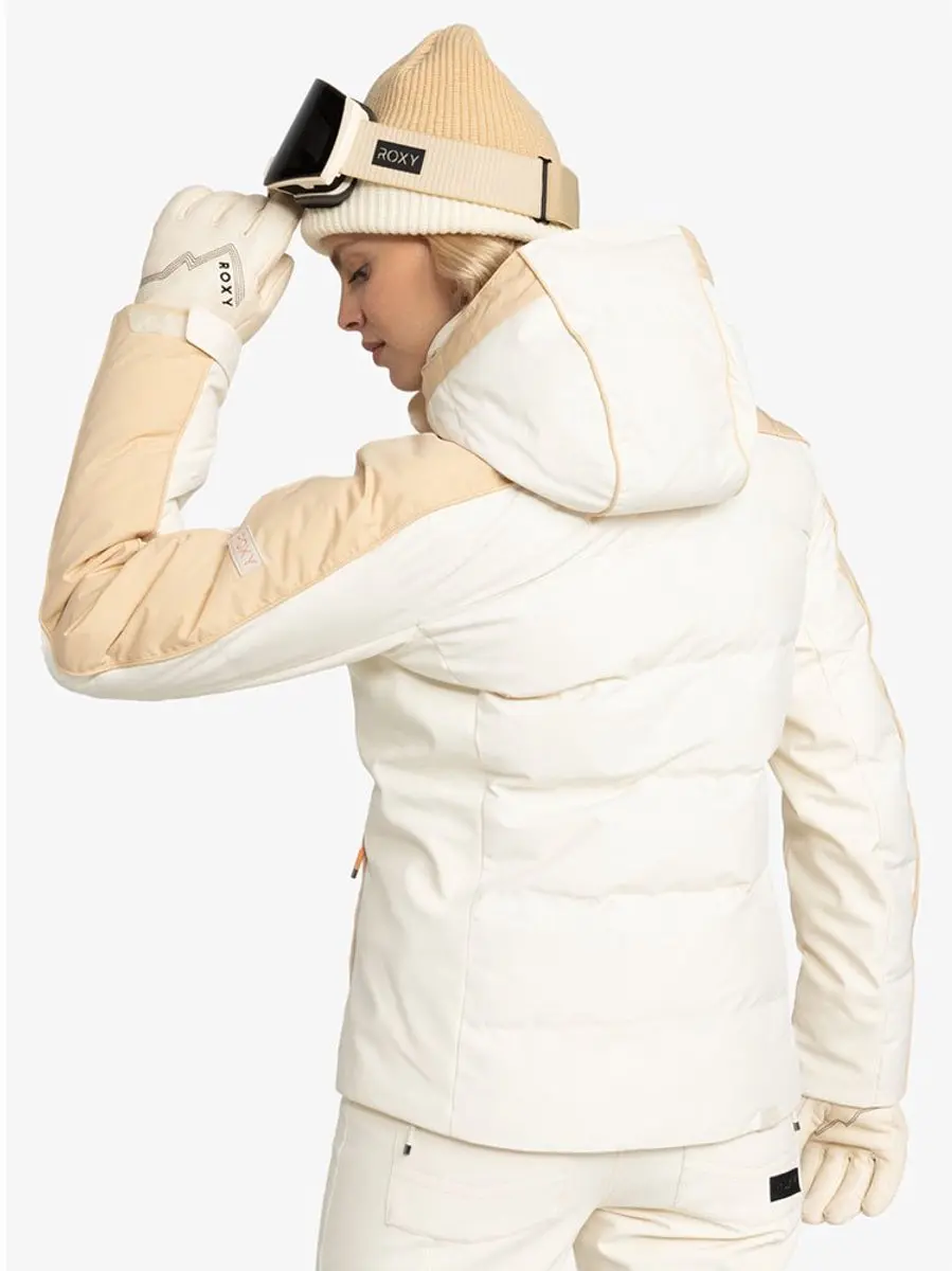 Roxy Blizzard Jas Dames - Wit - M - afbeelding 2 van 6