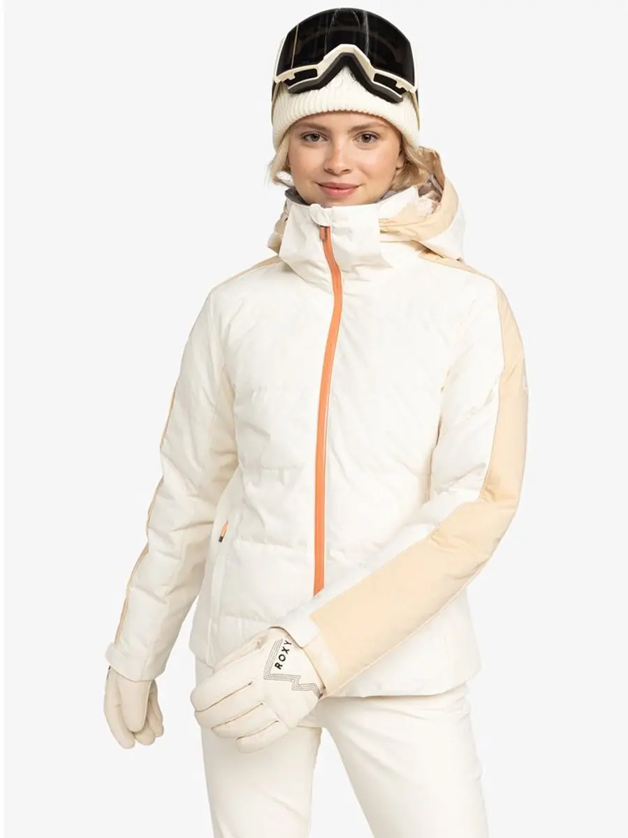 Roxy Blizzard Jas Dames - Wit - M - afbeelding 4 van 6
