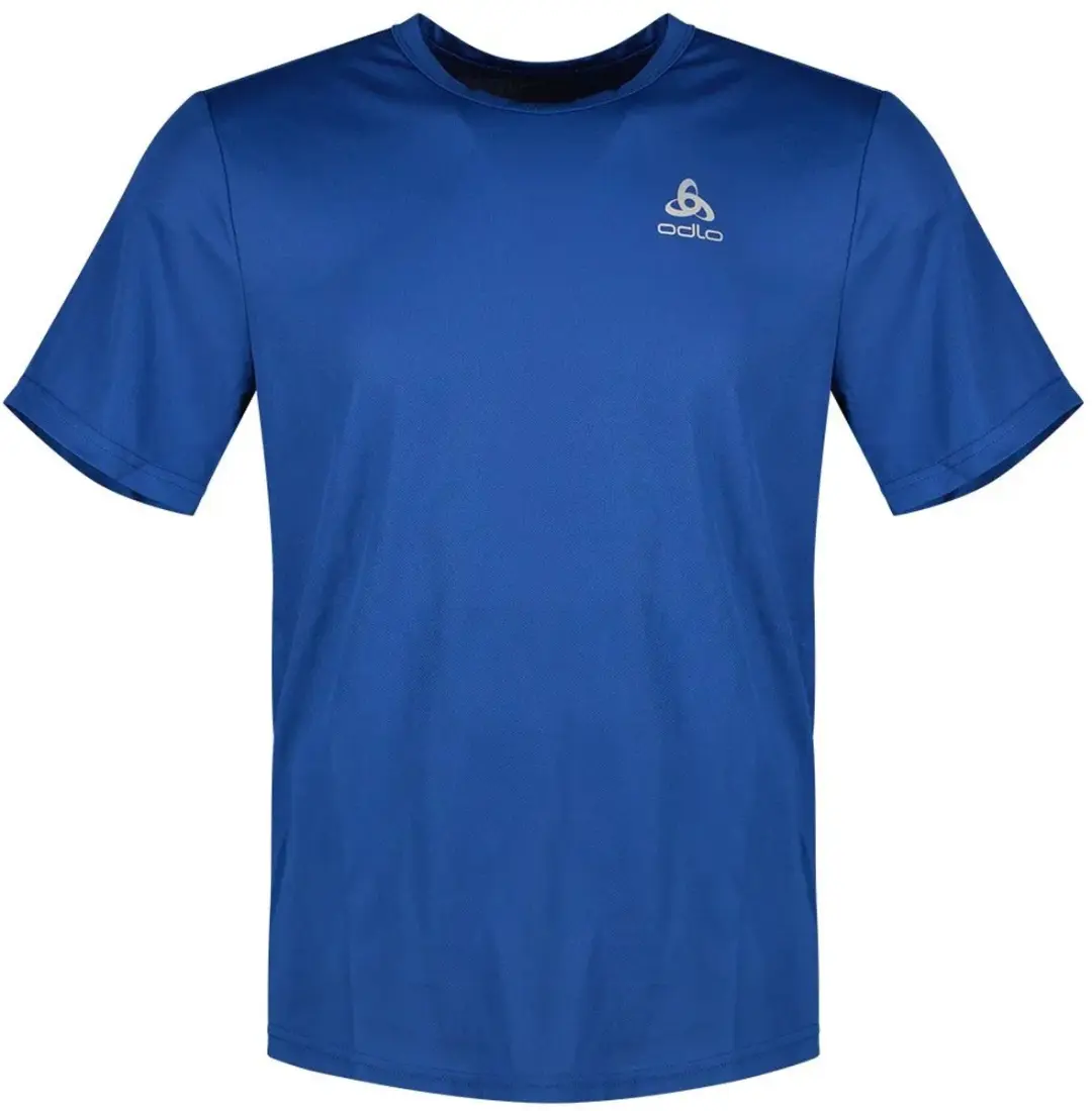 Odlo Cardada T-shirt Met Korte Mouwen Blauw XL Man