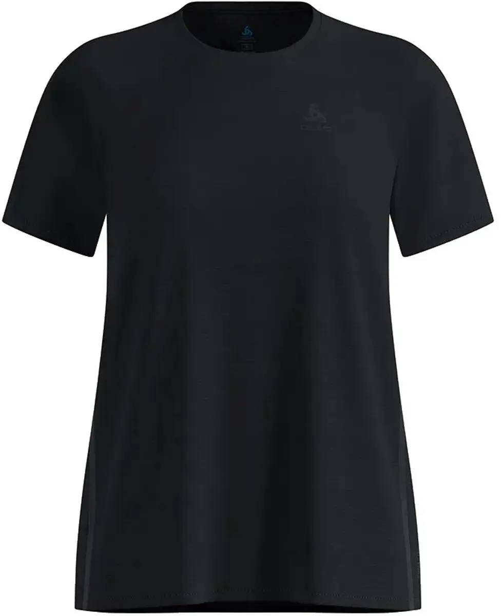 Odlo Zeroweight Chill-tec T-shirt Dames - Zwart - afbeelding 3 van 3