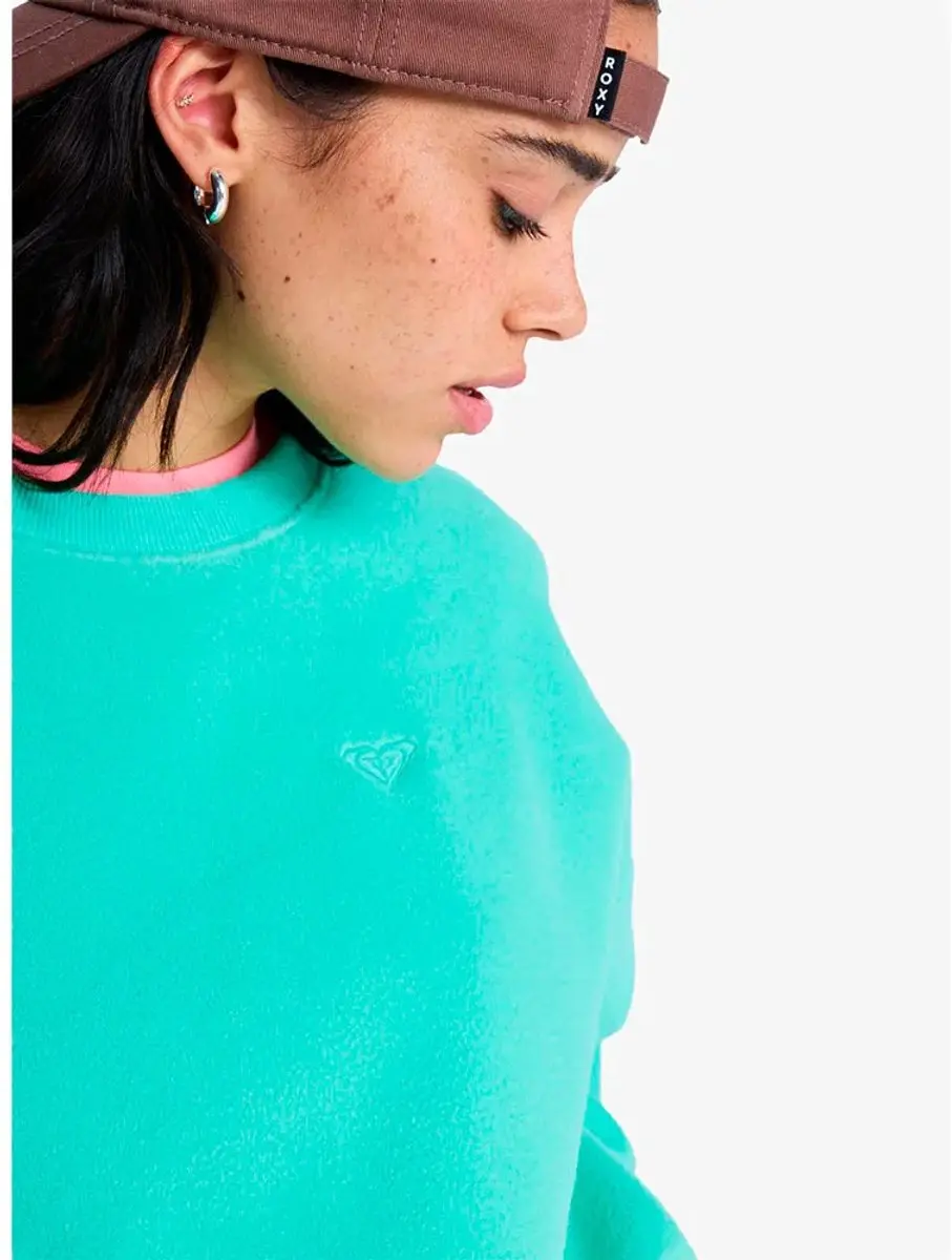 Roxy Chill Story Damesfleece - Groen - M - afbeelding 3 van 4