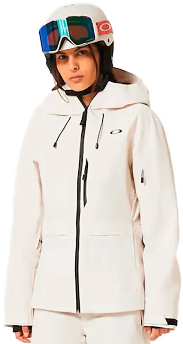 Oakley Canopy Insulated Ski- en Snowboardjas - Beige L/40 - afbeelding 5 van 6