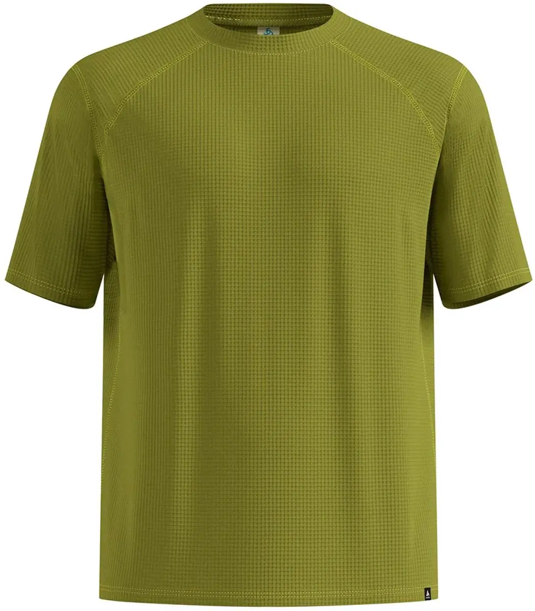Odlo Cubic T-shirt Met Korte Mouwen Groen L Man