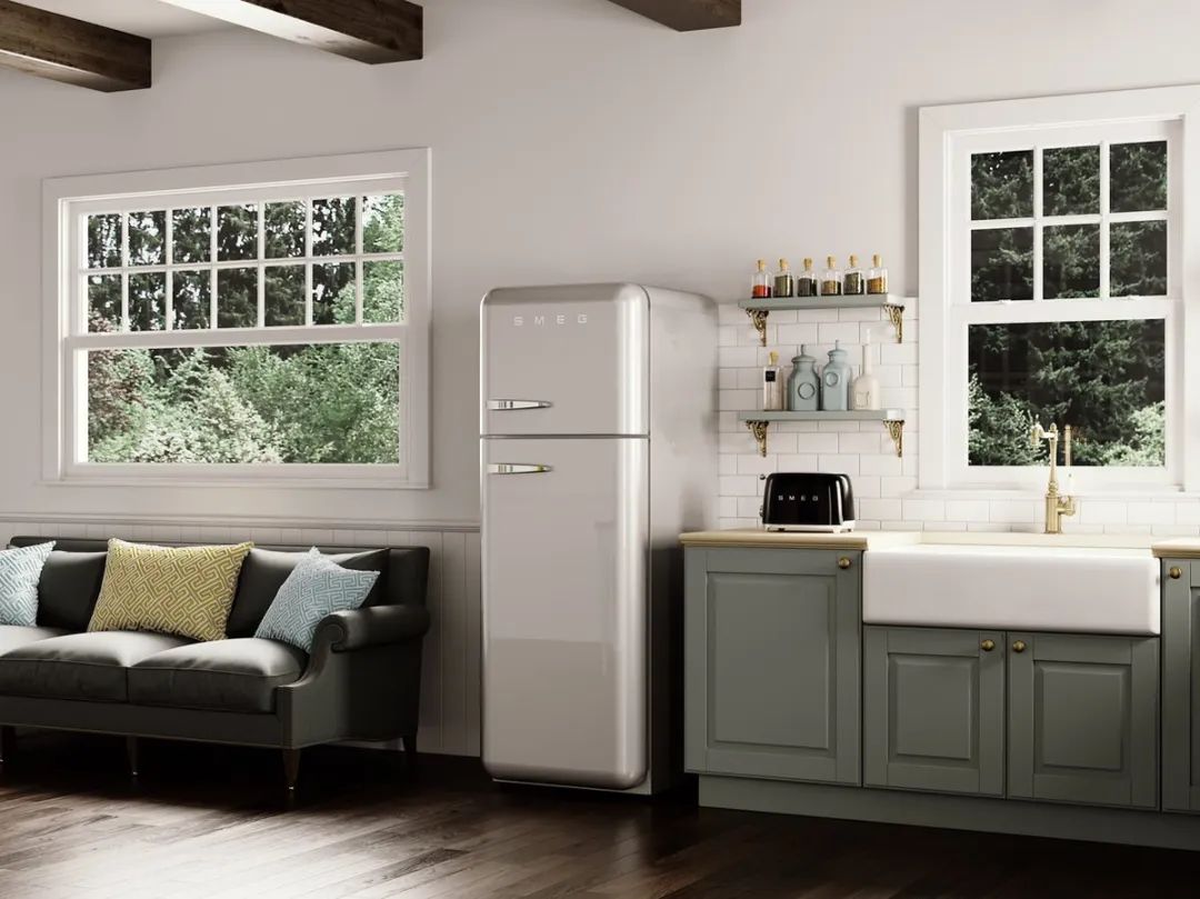 Smeg TSF01BLUE Broodrooster 2x2 - 950W - 6 Niveaus
