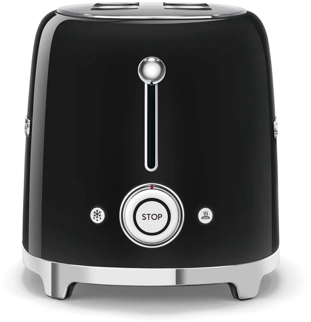 Smeg TSF01BLUE Broodrooster 2x2 - 950W - 6 Niveaus