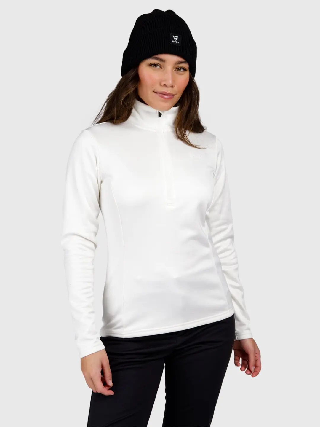Brunotti - Heronne Snow Fleece Dames - Snow - Fleece Vest - Wintersport Kleding - Tricot Fleece - XL - afbeelding 4 van 6
