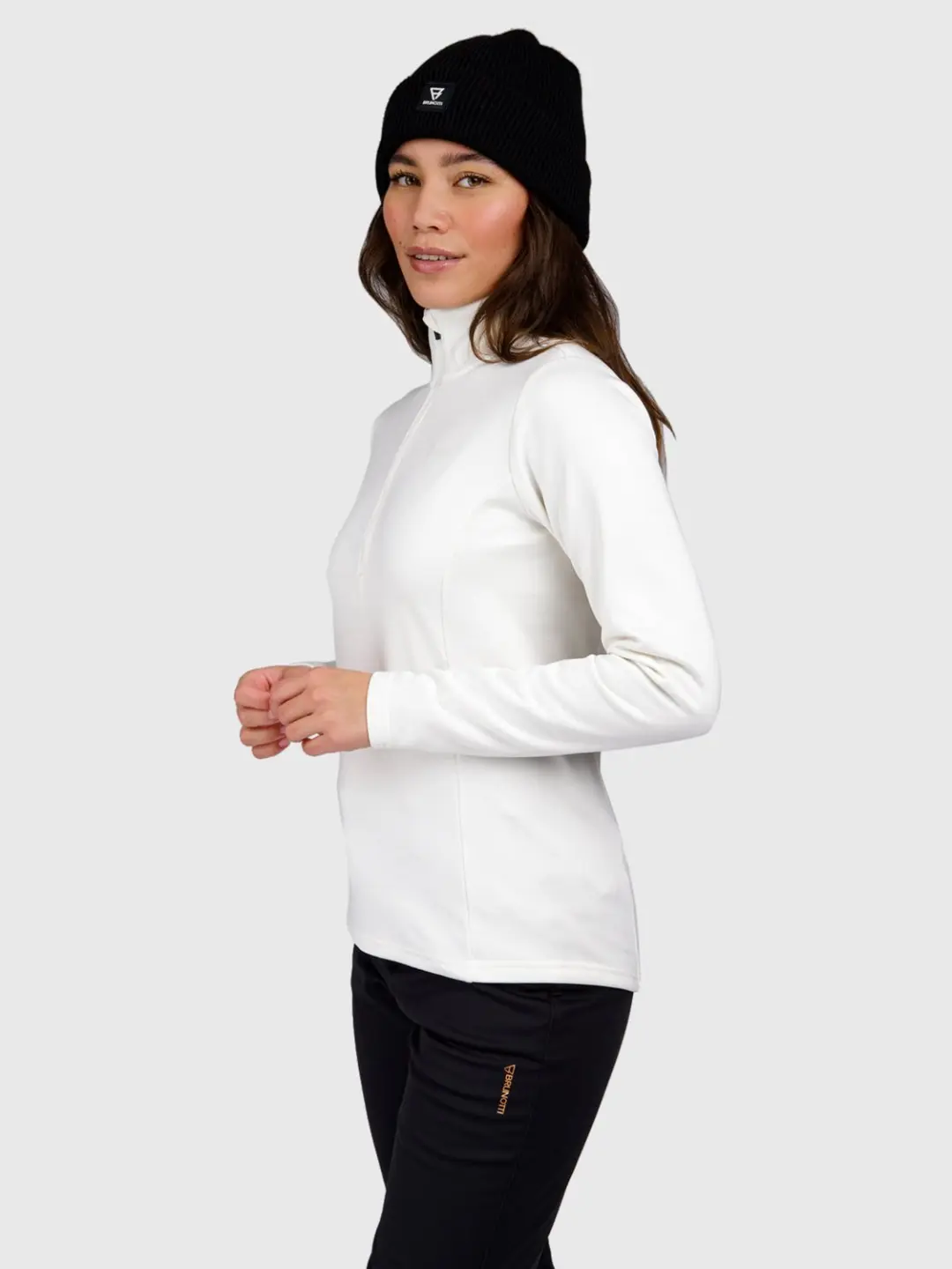 Brunotti - Heronne Snow Fleece Dames - Snow - Fleece Vest - Wintersport Kleding - Tricot Fleece - XL - afbeelding 5 van 6