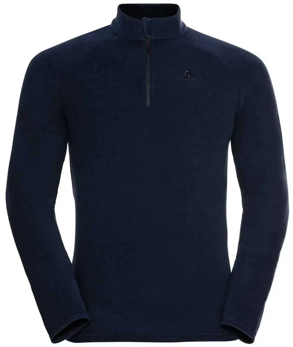 Odlo Rigi Fleece Met Halve Rits Blauw XL Man