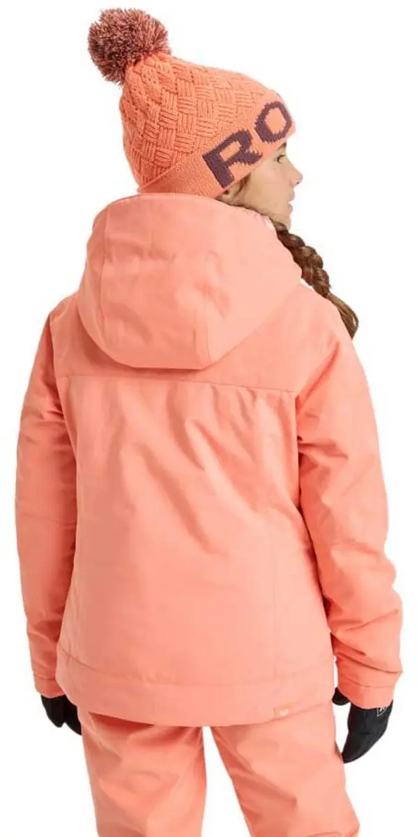 Roxy Meade Ski Jack Meisjes - Coral Chic - 10 jaar - afbeelding 2 van 6