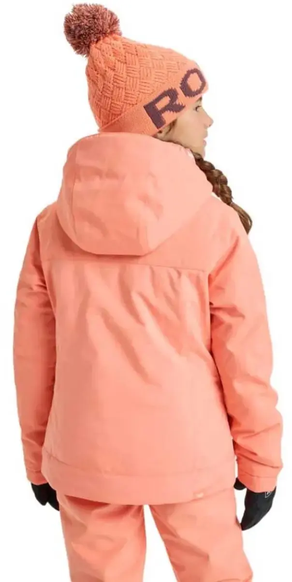 Roxy Meade Ski Jack Meisjes - Coral Chic - 10 jaar - afbeelding 3 van 6