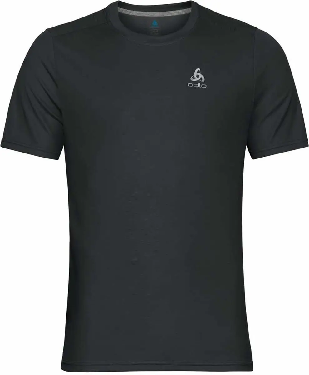 Odlo F-dry T-shirt Met Korte Mouwen Zwart S Man